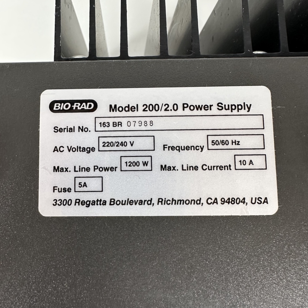 Bio Rad Model Electrophoresis Power Supply Salford Scientific