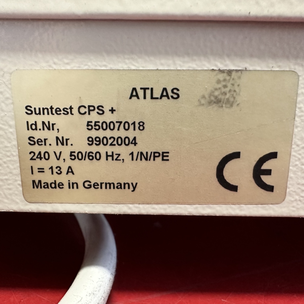 Suntest Cps Atlas Ametek Xenon Lamp Unit Salford Scientific Supplies