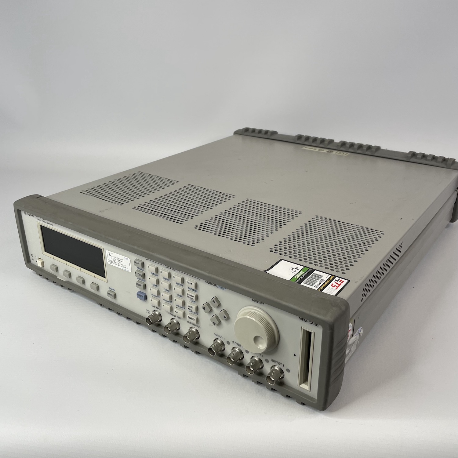 agilent | 81110a | pulse panel generator | 81111a channel