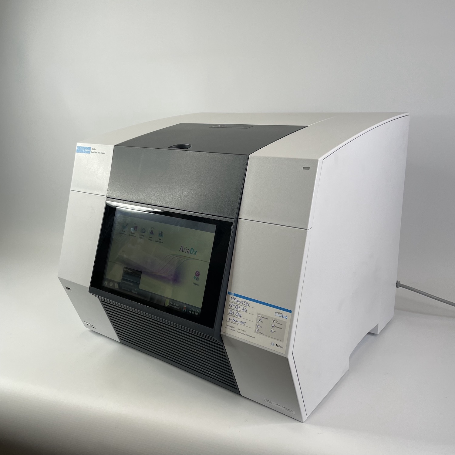 agilent aria dx | real-time pcr system | k8930-64001 | hex + fam + cy5 cartridges