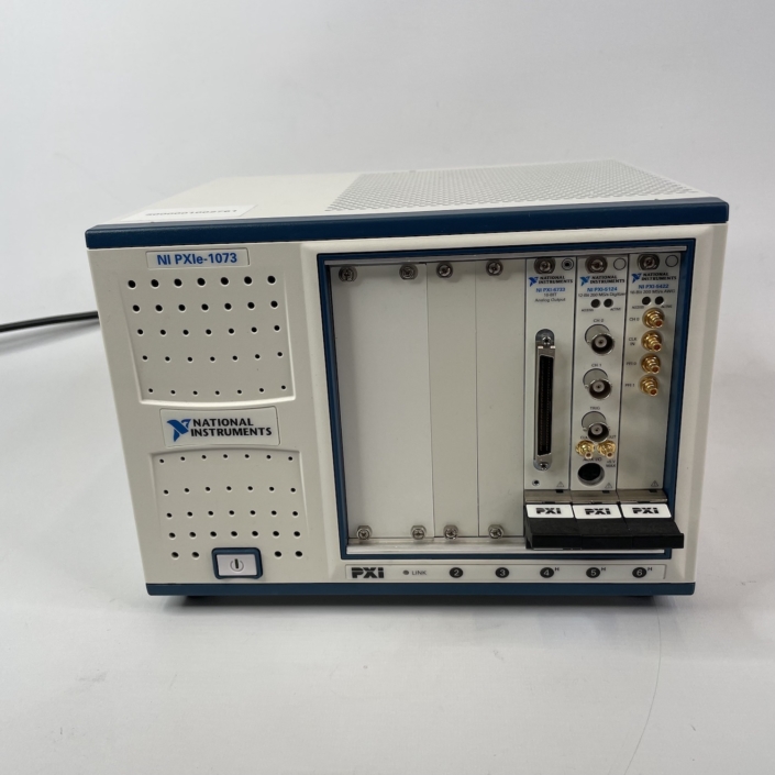 National Instruments PXIe1073 Chassis System Salford Scientific Supplies