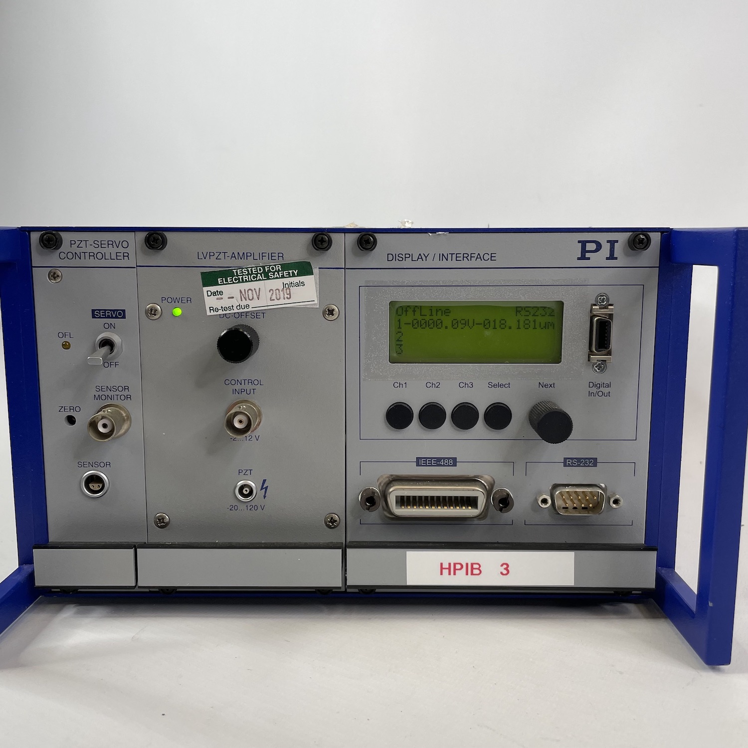 physik instrumente | e-501.00 | modular piezo controller