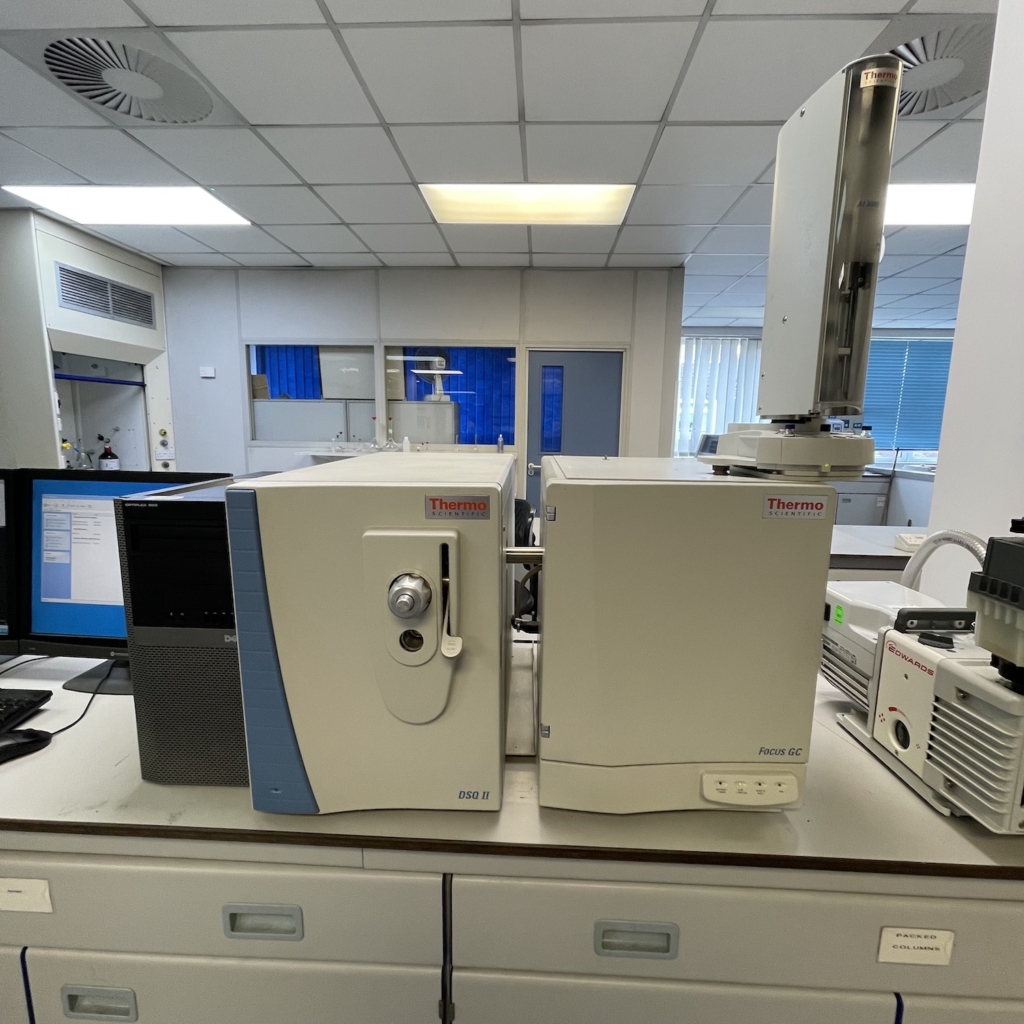 GCMS Gas Chromatograph Mass Spectrometer Thermo Focus DSQ II | Salford ...