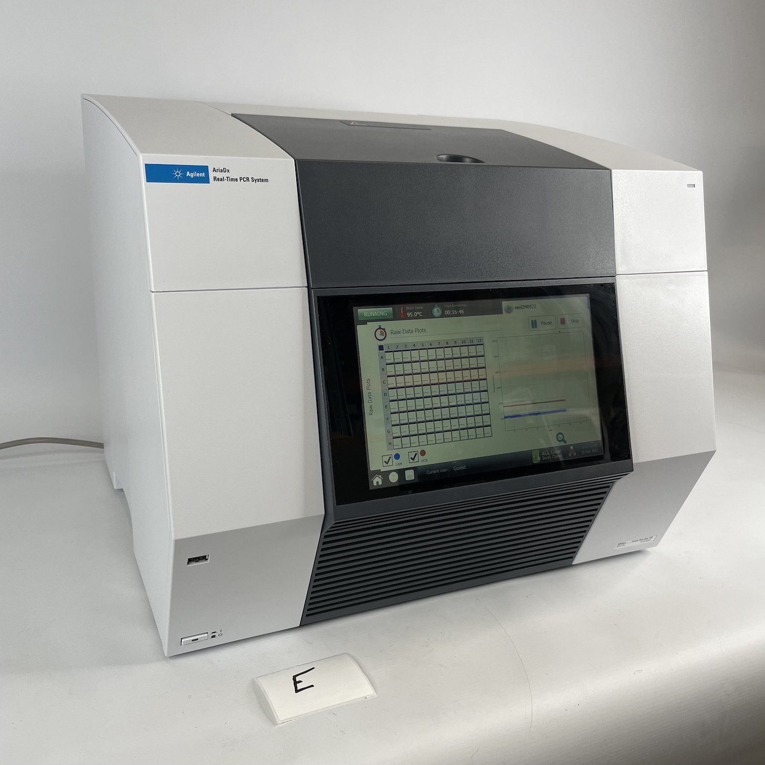 agilent | ariadx | real-time pcr | k8930-64001 | rox | hex | fam | cy5