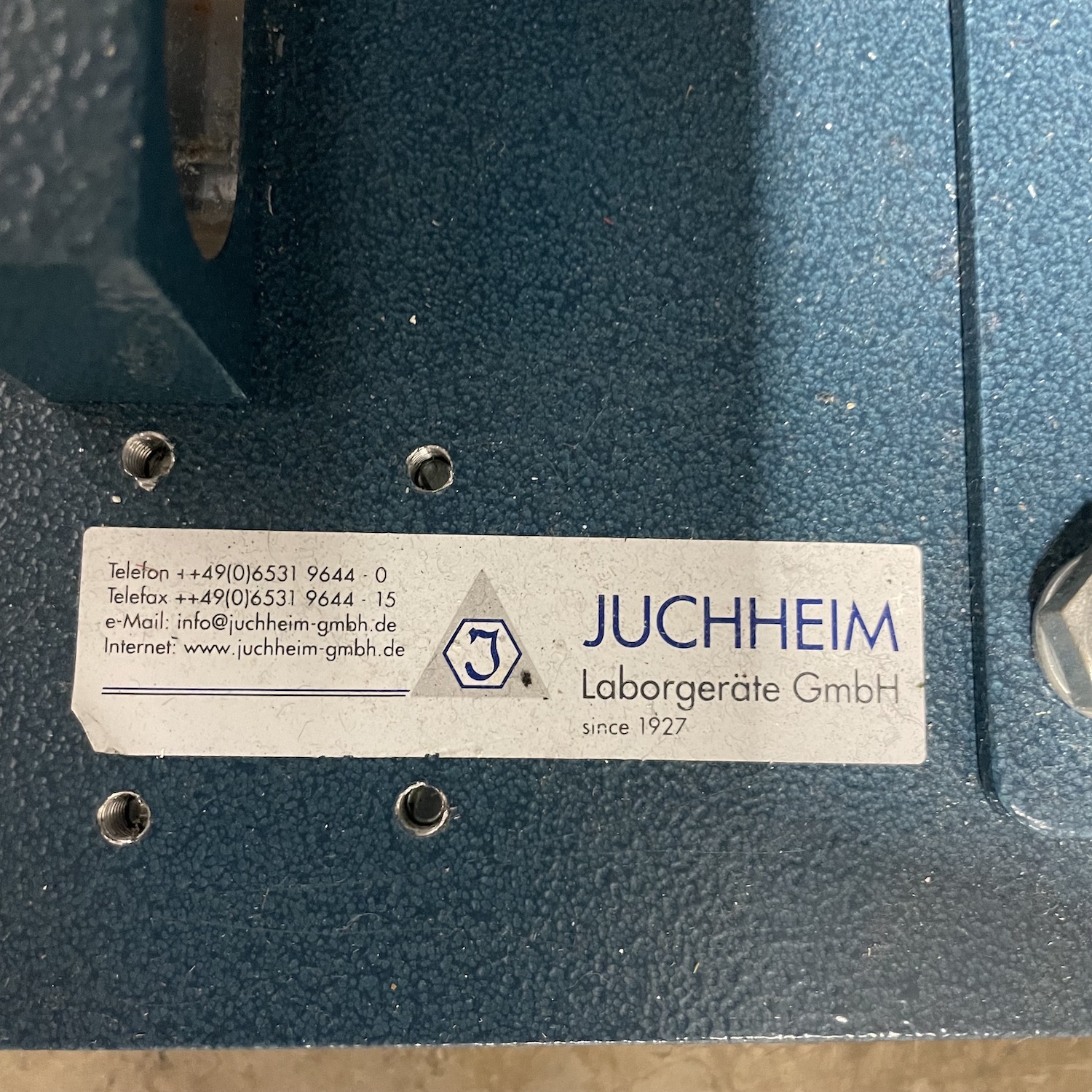 hydraulic laboratory jack | juchheim laborgerate gmbh | 2294