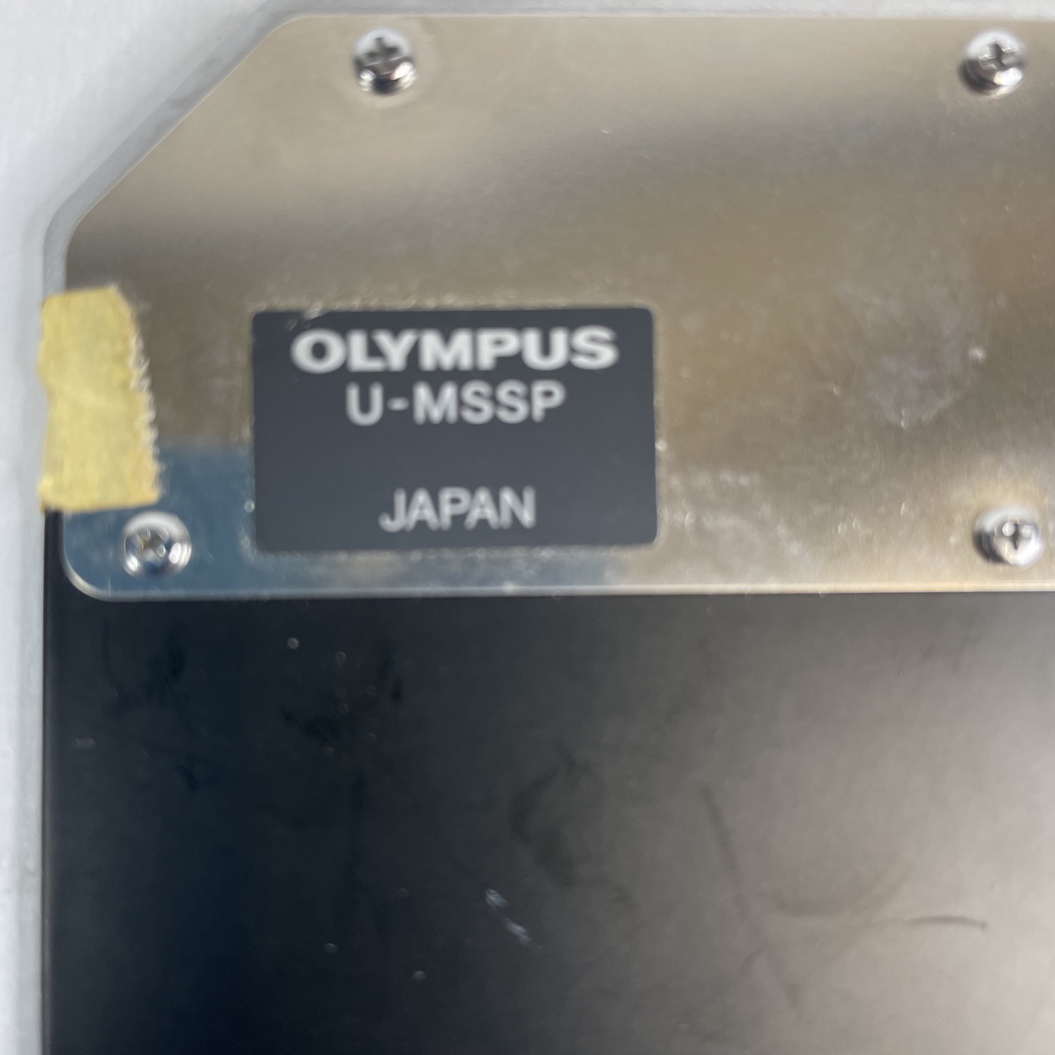 olympus | u-mssp | solid specimen plate | u-svrb/lb