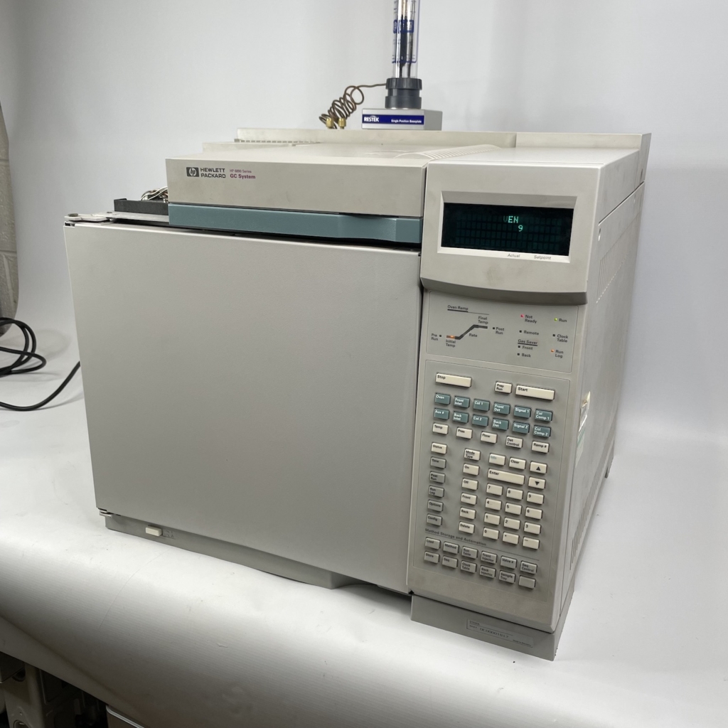 HP Agilent GCMS 6890 5972 Gas Chromatography Mass Spectrometer - SOLD ...