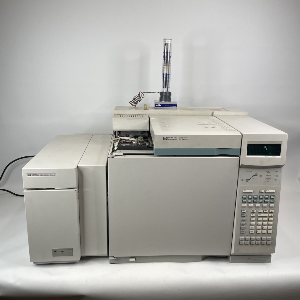 HP Agilent GCMS 6890 5972 Gas Chromatography Mass Spectrometer - SOLD ...