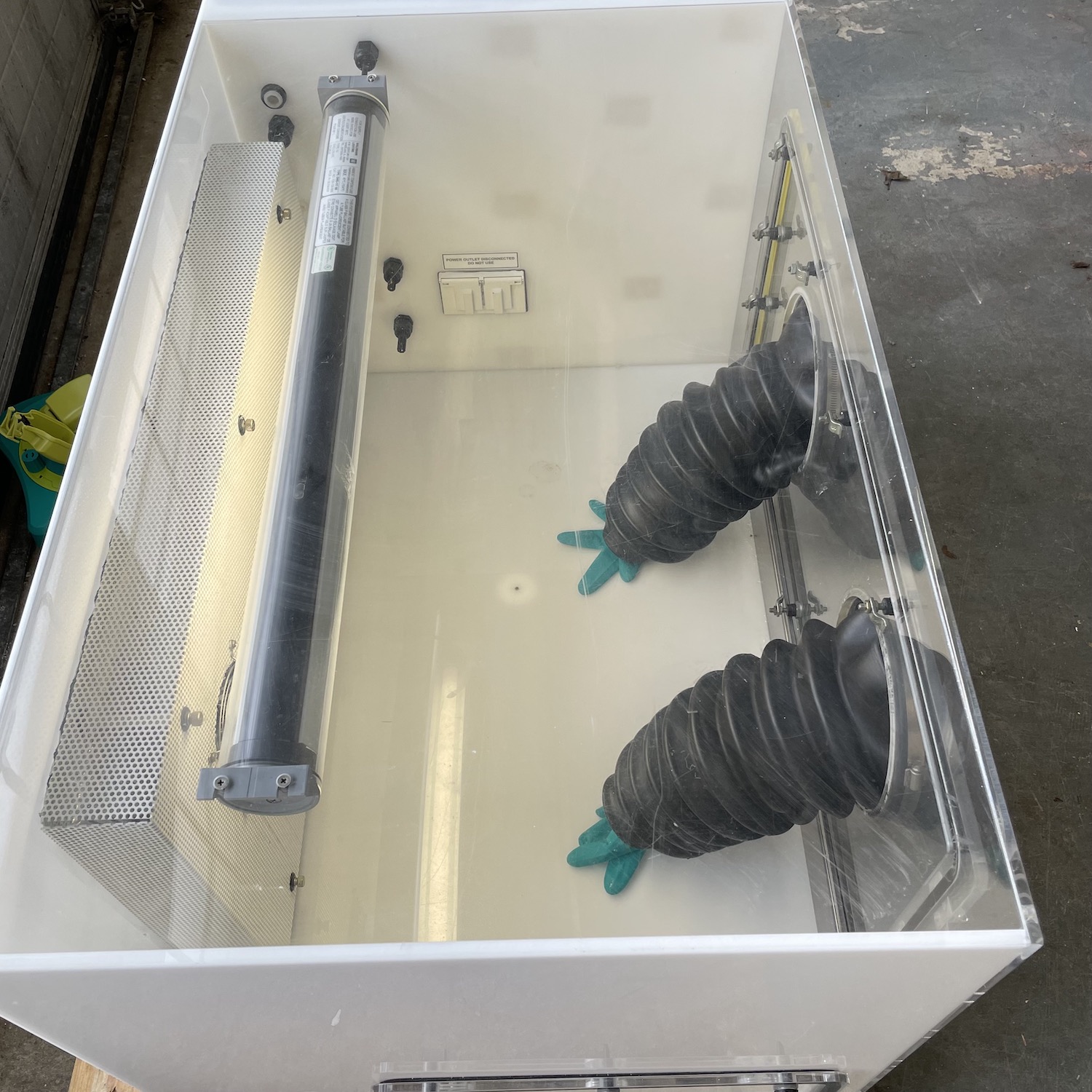 glove box | temperature & humidity control | ets 518 | electro-tech systems
