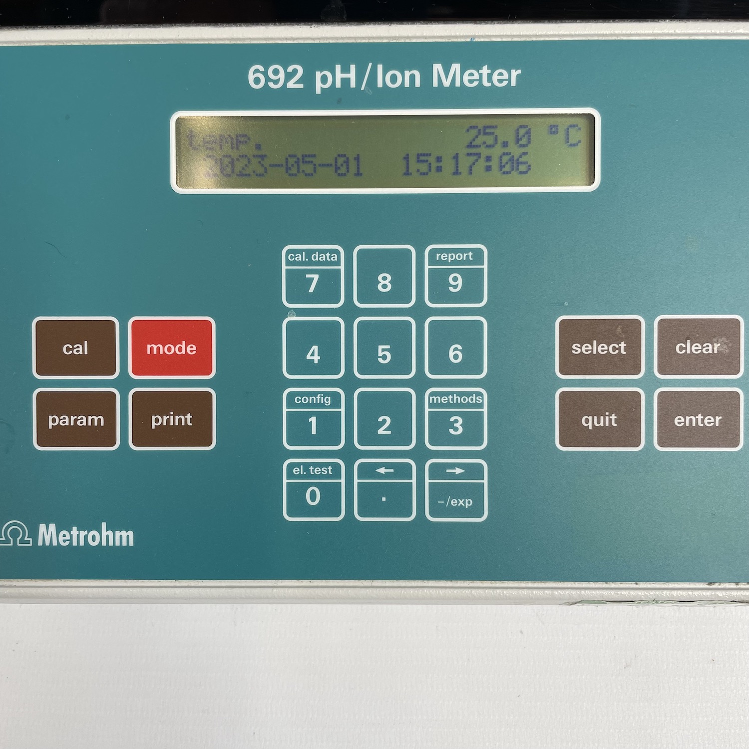 metrohm | 692 | ph/ion meter | 6.1103.000