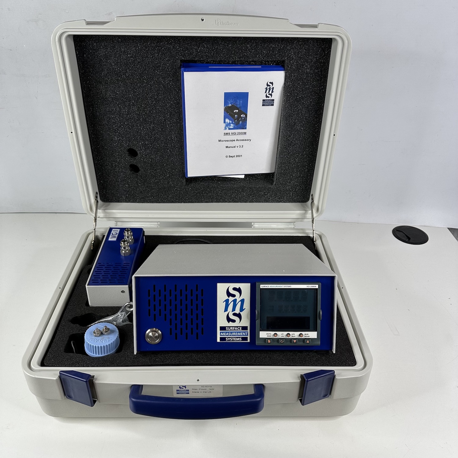 surface measurement systems | vgi-2000m | environmental control for microscopy