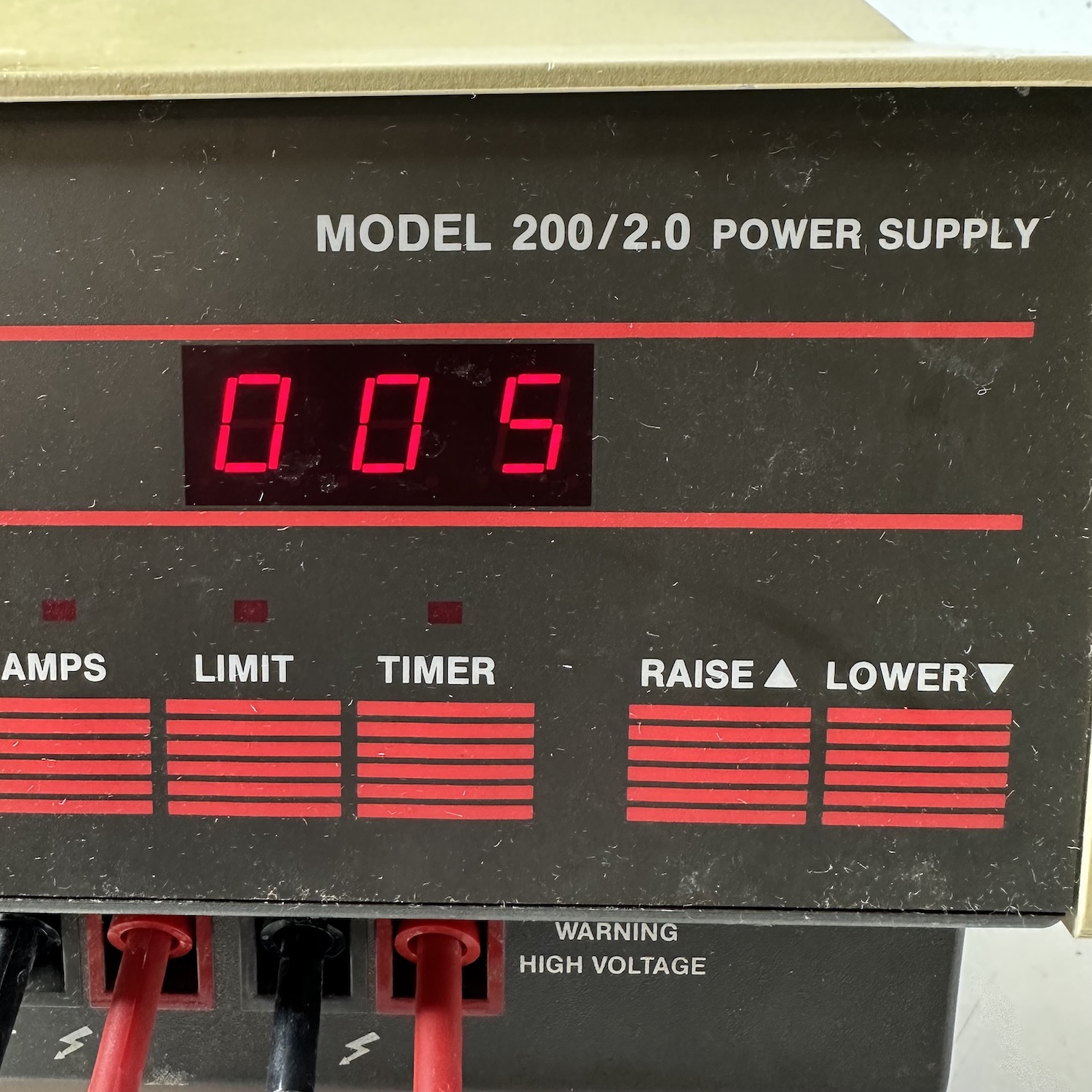bio-rad | model 200 | electrophoresis power supply
