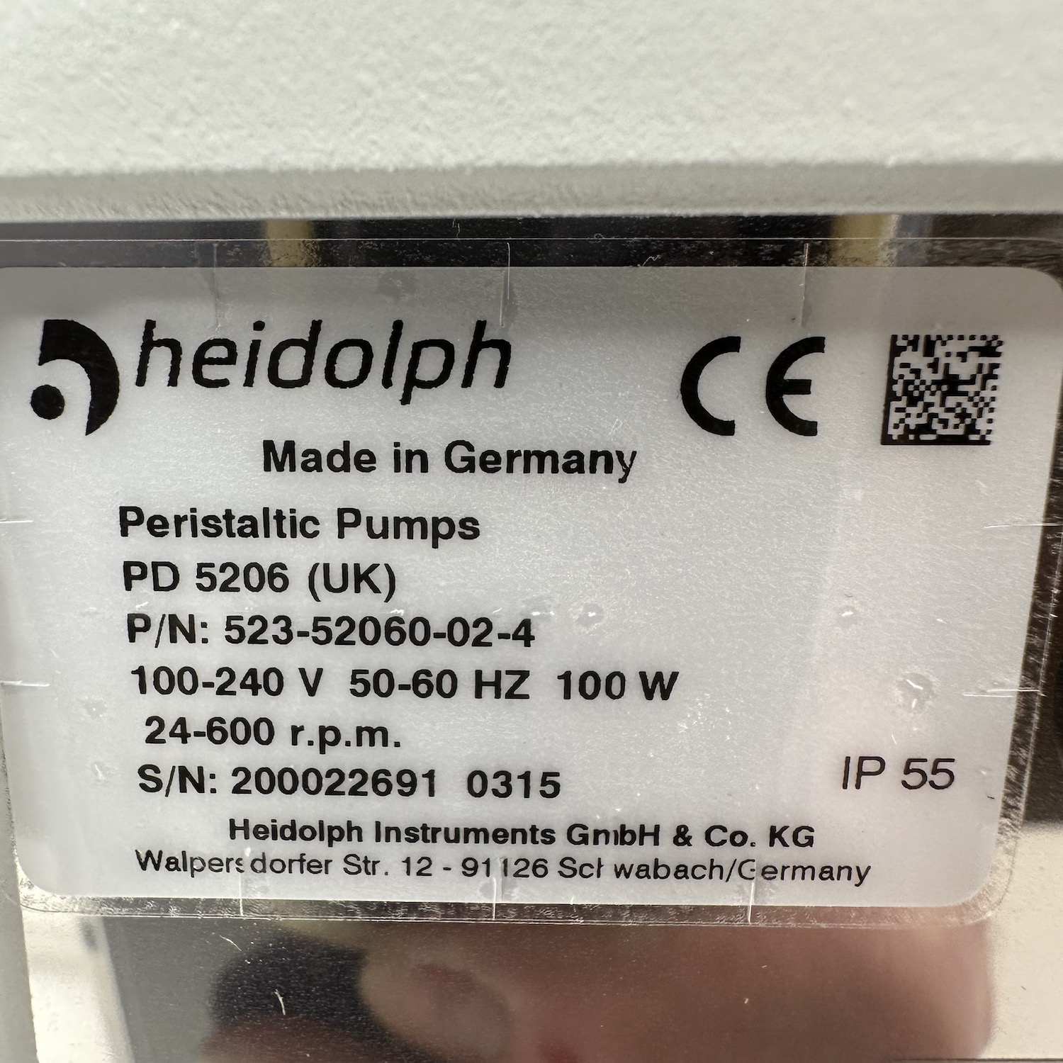 Heidolph Instruments : Peristaltikpumpen : Hei-FLOW Expert 600