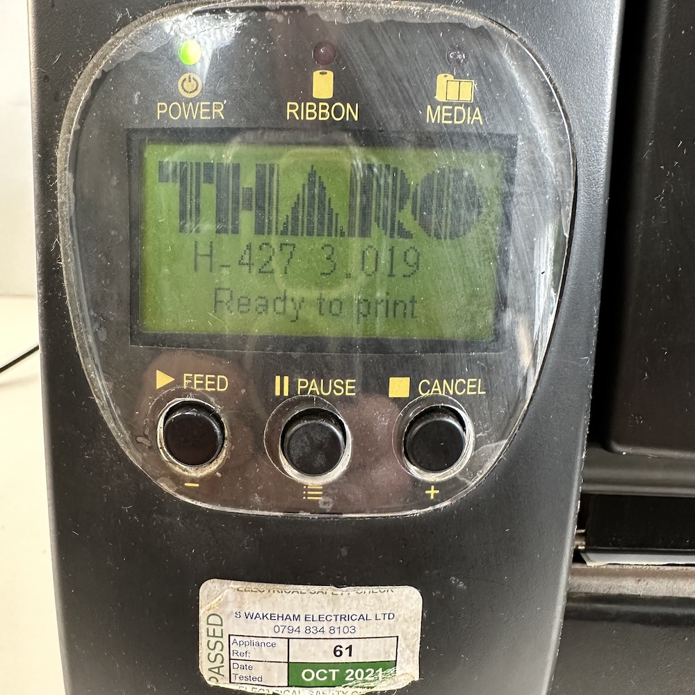 printer | tharo | h-400 | thermal transfer