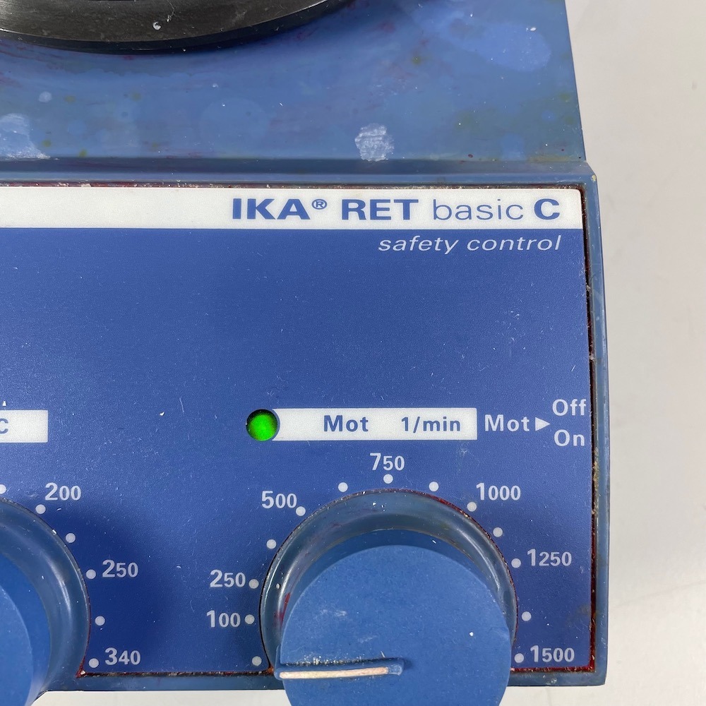 ika | ret basic c | safety control | heated magnetic stirrer