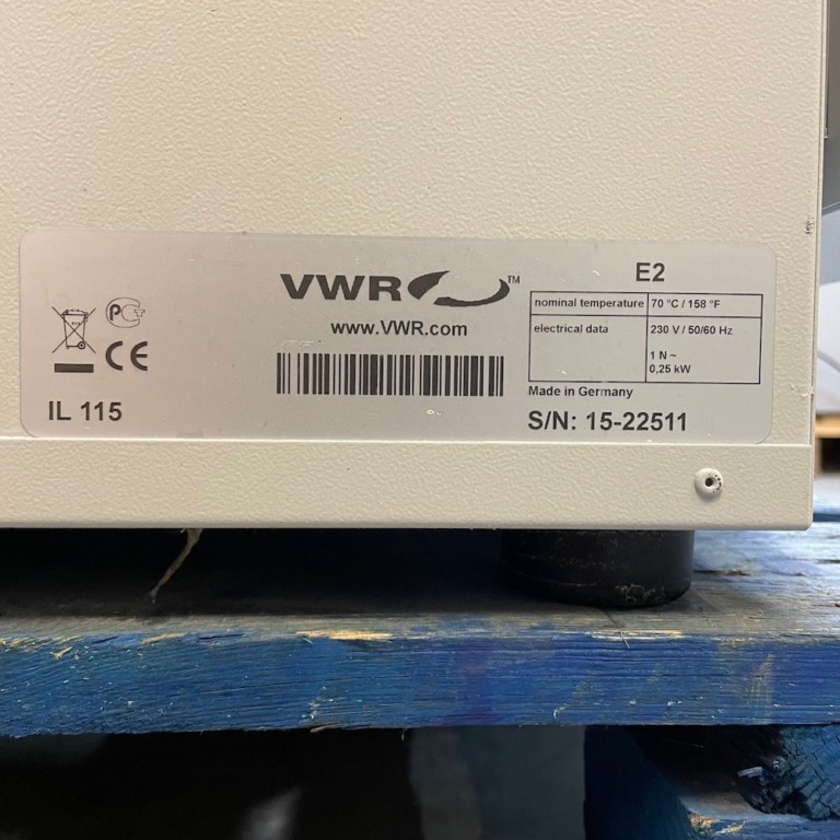 Laboratory Incubator VWR INCU-Line IL 115 Litre 70˚C - SOLD | Salford ...