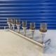 pall-cytiva-15403-aluminum-6-place-vacuum-filtration-funnel-manifold-funnels